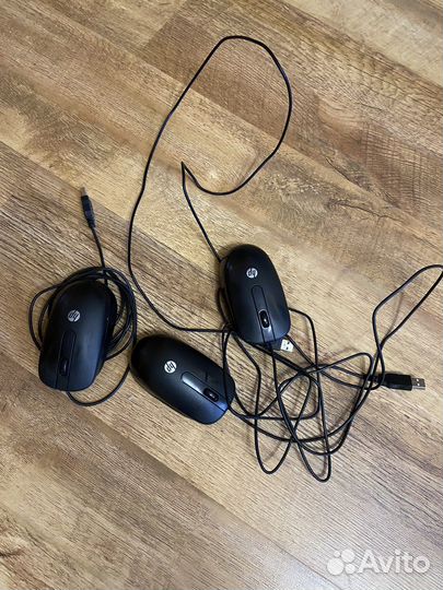 Мышь проводная hp