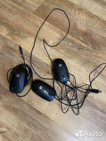 Мышь проводная hp