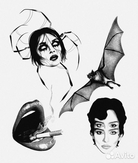 Модель на тату/ Тату мастер