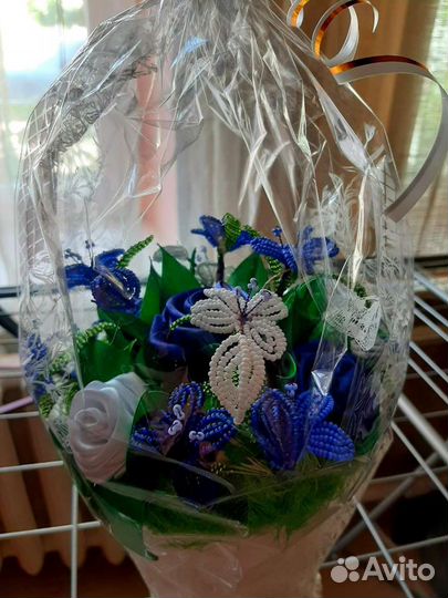 Интерьерная композиция (чешский бисер)