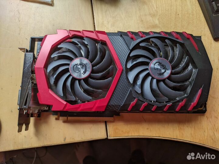Видеокарта Msi Gtx 1070 Gaming X 8Gb