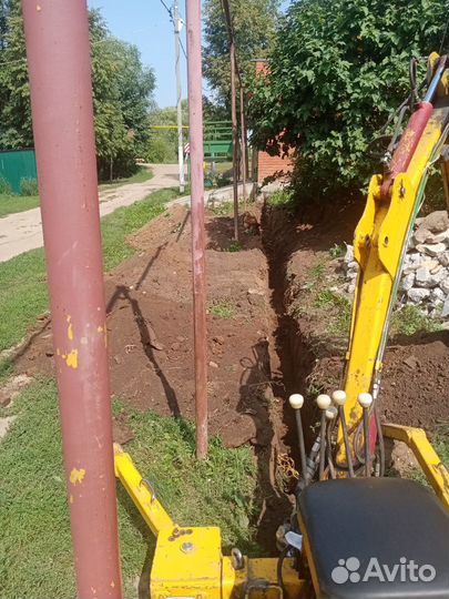 Услуги мини экскаватора