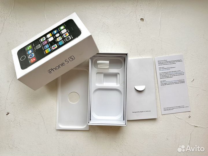Коробка от iPhone 4S, 5S