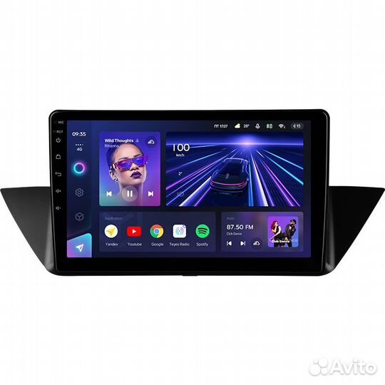 Магнитола BMW X1 E84 2009-2012 Андроид Teyes CC3