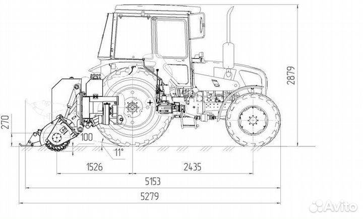 Трактор МТЗ (Беларус) 92П.4, 2023