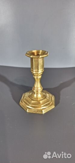 Подсвечник бронза.Винтаж
