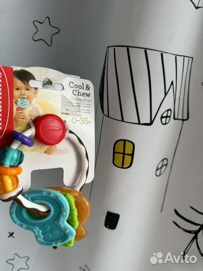 Прорезыватель Infantino, Разноцветные ключики