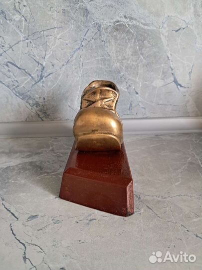 Пепельница СССР бронза