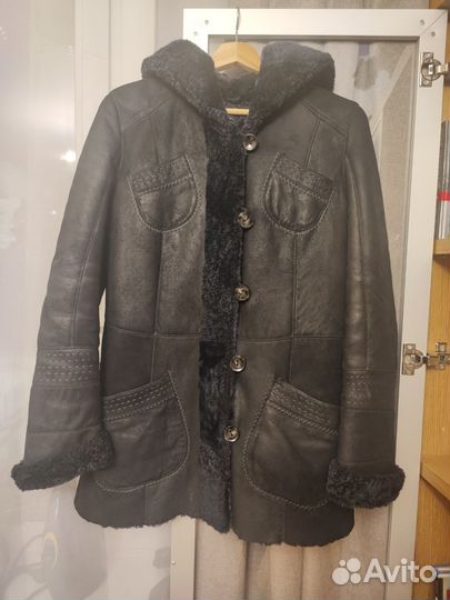 Дубленка натуральная женская 42 44