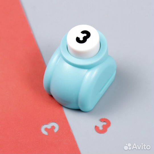 Фигурные дыроколы набор новый