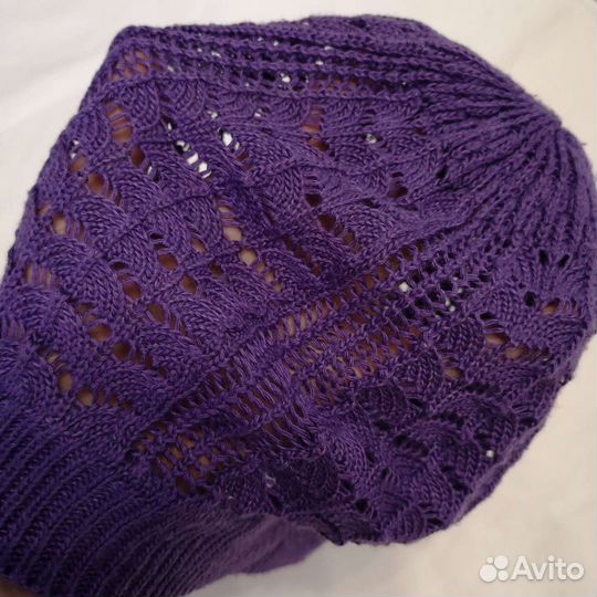 Ажурная шапочка, р. 54