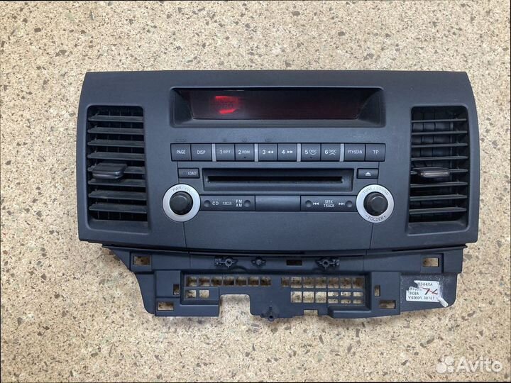 Магнитола Mitsubishi Lancer X год 2007-2017