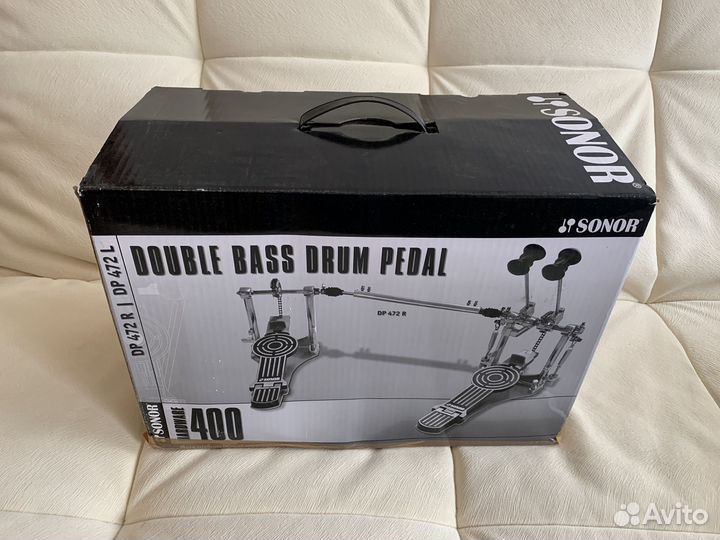 Педаль для бас-барабана двойная Sonor DP 472 R new