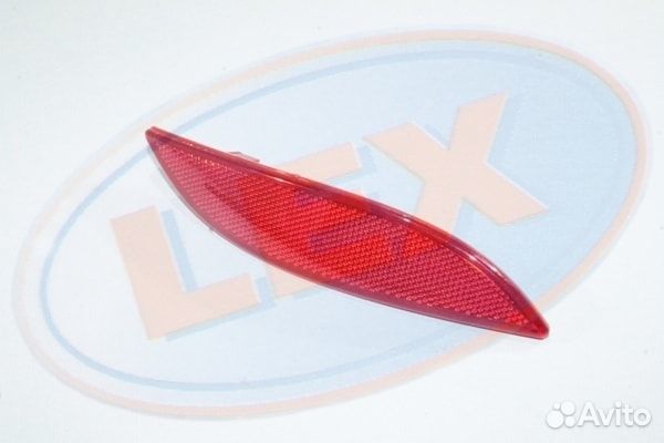 Катафот заднего бампера правый renault fluence