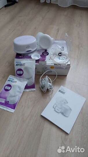 Молокоотсос avent электрический