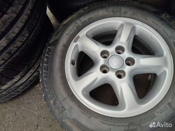 Диски бу 16 Toyota R16 J6.5 5x114.3 4шт без шин