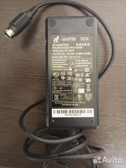 Блок питания 24v до 2.5A