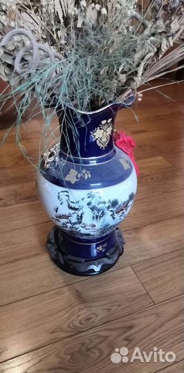 Ваза китайская для цветов, напольная