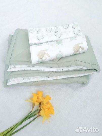 Плед детский на выписку новый