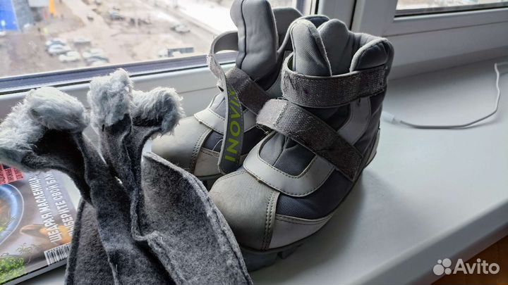 Лыжные ботинки nnn 33-34