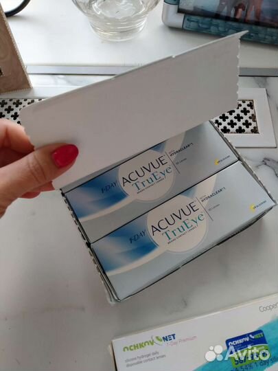 Линзы контактные однодневные acuvue