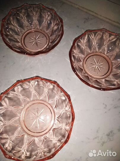 Посуда цветное стекло