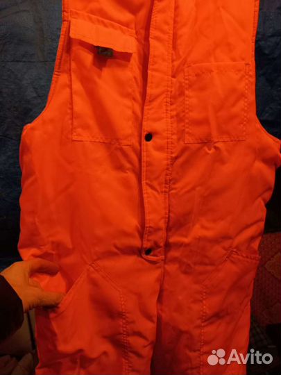 Костюм утепленый сигнальный Метеор