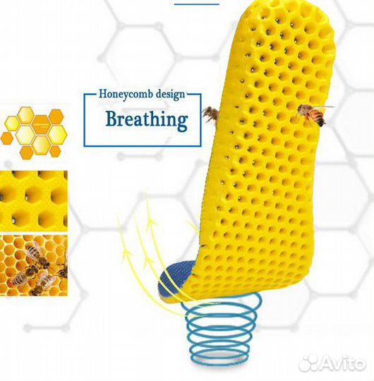 Стельки сотовые для обуви