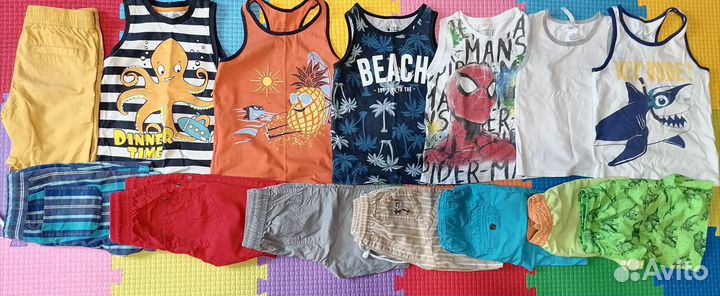 Вещи пакетом для мальчика 110-116 р