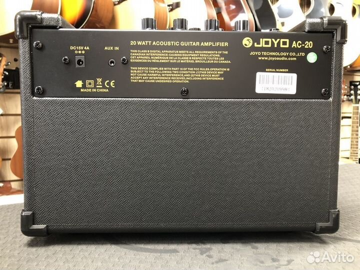 Комбоусилитель 20Вт, Joyo AC-20