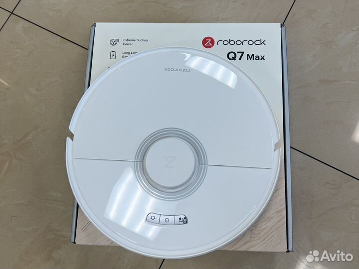 Робот пылесосroborock Q7 Max белый