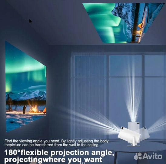 SMART Projector A.M. LED Android 11