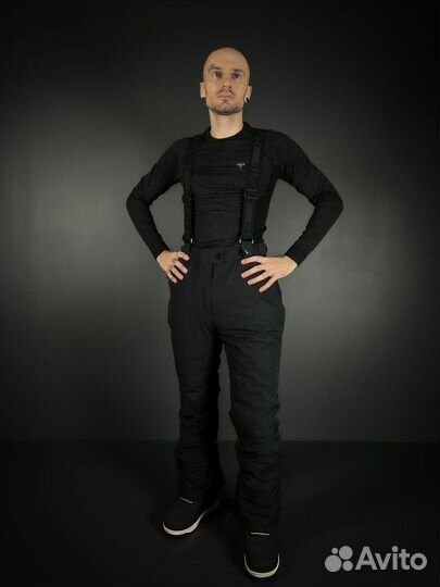 Полукомбинезон горнолыжный Azimuth Чёрный