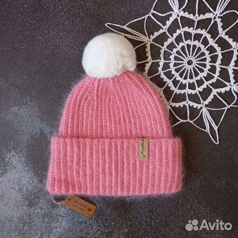 Шапка пух норки новая