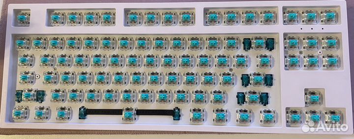 Dark project kd87a gateron teal cap