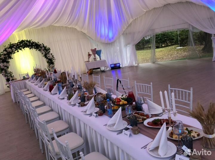 Стул белый Кьявари с подушкой