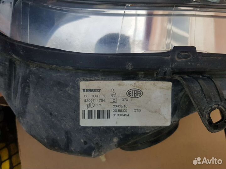 Фары передние лада ларгус