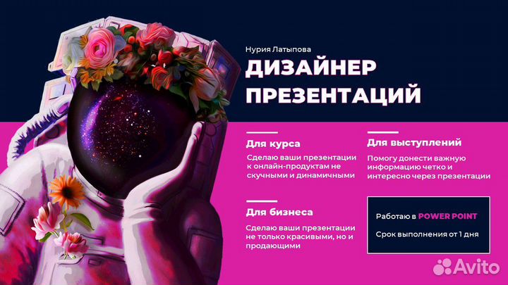 Презентация в Power Point на заказ