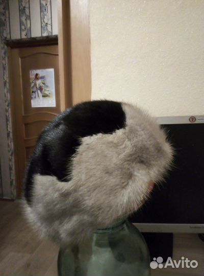 Берет норковый