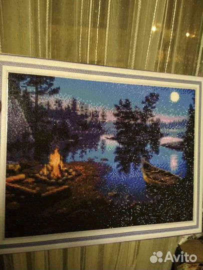 Картина, алмазная мозаика