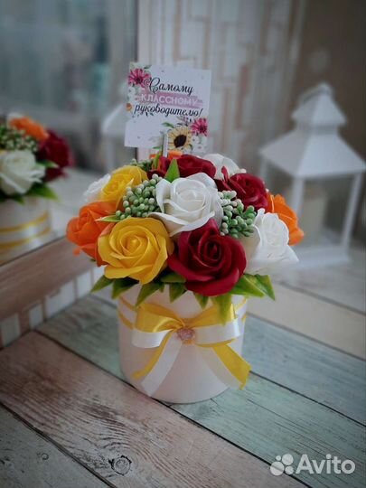 Мыльные букеты