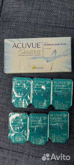 Линзы acuvue oasys двухнедельный