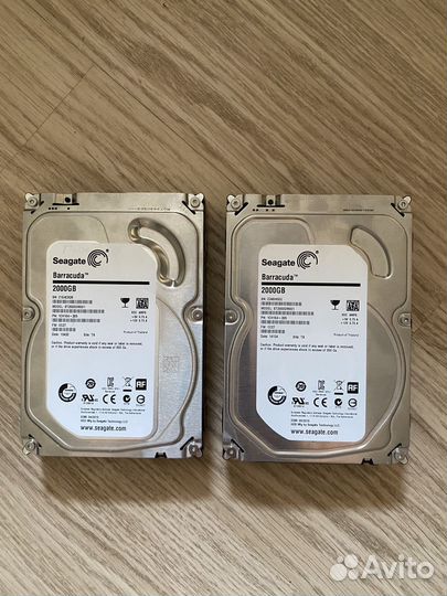 Жесткий диск HDD Seagate Barracuda 2тб ST2000DM001