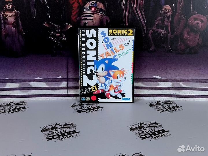 Картриджи sega Sonic the Hedgehog 2