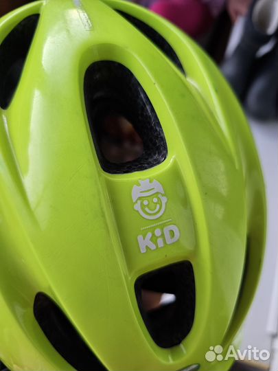 Шлем детский S зелёный