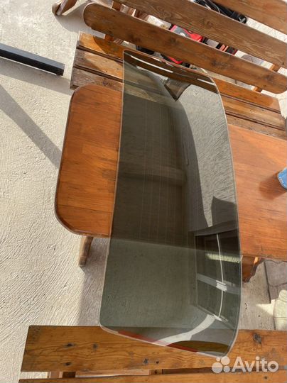 Заднее стекло ваз 2107