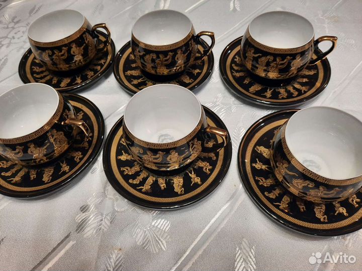 Чайные пары 6 штук, Греция