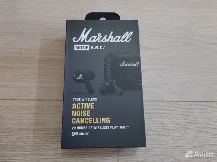 Наушники Marshall motif ANC Black
