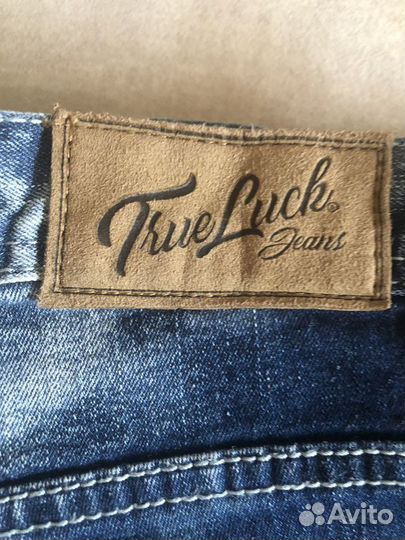 Джинсы W34/L30 TRU luck jeans мужские