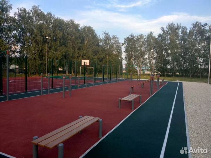 Резиновое покрытие бесшовное